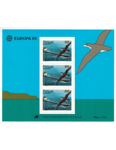 Timbre Poste Europa Madère N° Bloc 007 N** philatelie foxtimbre