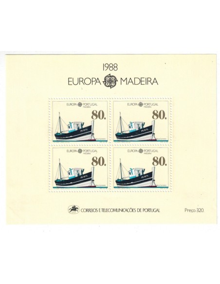 Timbre Poste Europa Madère N° Bloc 009 N** philatelie foxtimbre