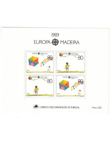 Timbre Poste Europa Madère N° Bloc 010 N** philatelie foxtimbre