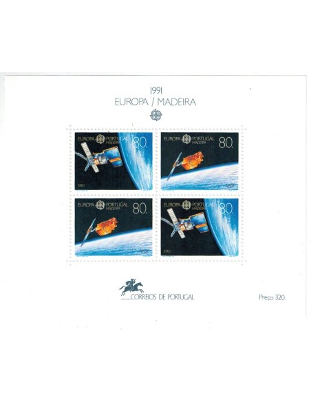 Timbre Poste Europa Madère N° Bloc 012 N** philatelie foxtimbre