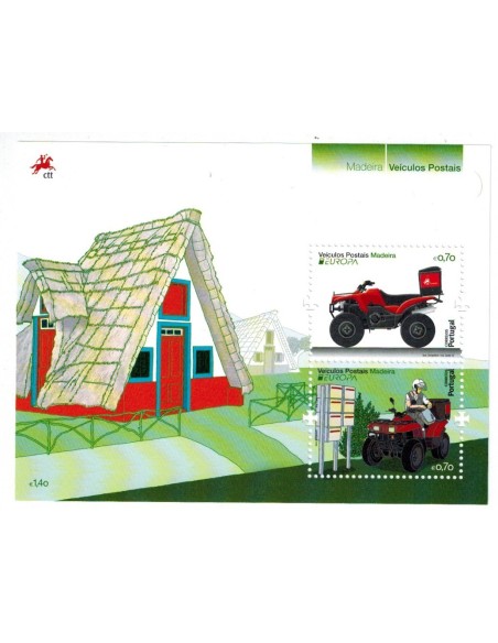 Timbre Poste Europa Madère N° F332 N** philatelie foxtimbre