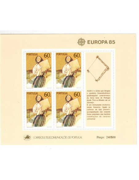 Timbre Poste Europa Portugal N° Bloc 048 N** philatelie foxtimbre