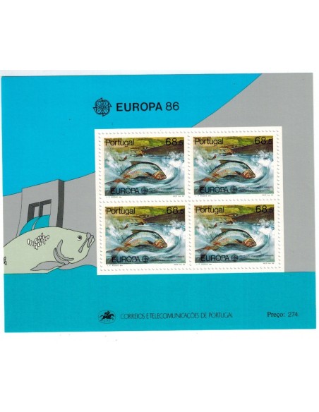 Timbre Poste Europa Portugal N° Bloc 051 N** philatelie foxtimbre