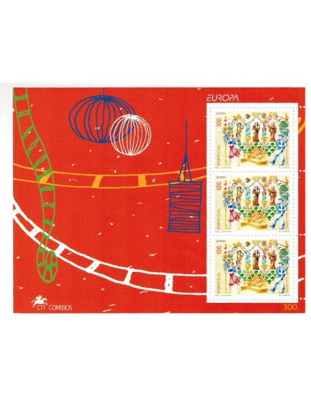 Timbre Poste Europa Portugal N° Bloc 142 N** philatelie foxtimbre