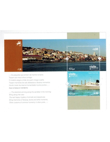 Timbre Poste Europa Portugal N° Bloc 337 N** philatelie foxtimbre