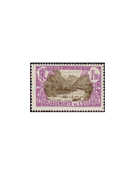 Oceanie N° 073 Obli