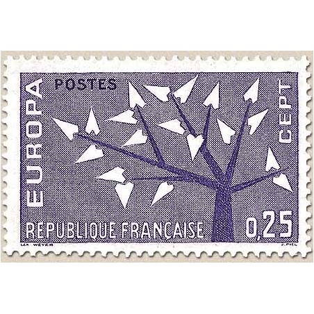 France N° 1358 Neuf **