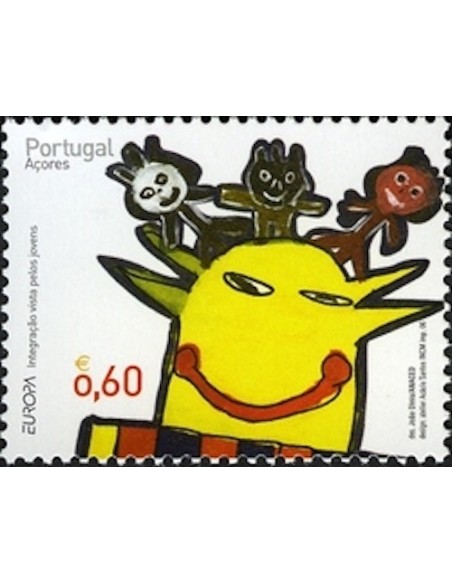 Timbre Poste Europa Açores N° 0506 N** philatelie foxtimbre
