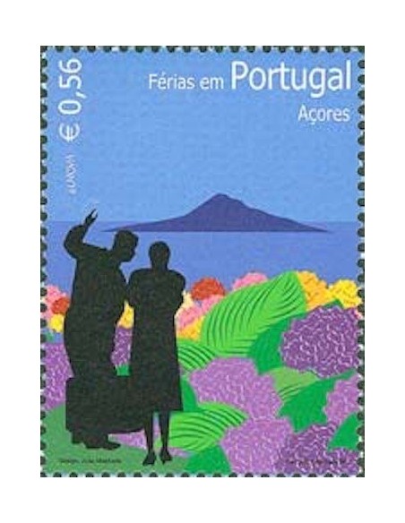 Timbre Poste Europa Açores N° 0491 N** philatelie foxtimbre
