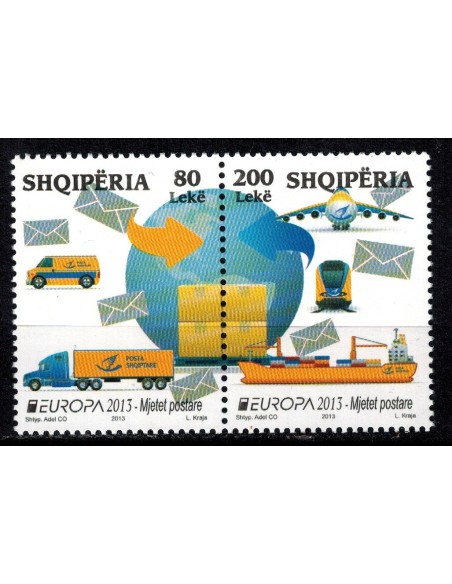 Timbre Poste Europa Albanie N° 3108/09 N** philatelie foxtimbre