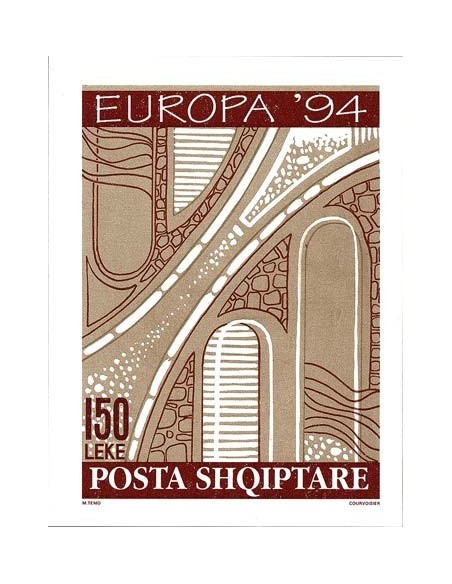 Timbre Poste Europa Albanie N° Bloc 0077 N** philatelie foxtimbre