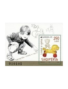 Timbre Poste Europa Albanie N° Bloc 0153 N** philatelie foxtimbre