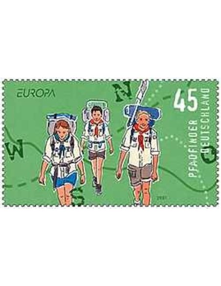 Timbre Poste Europa Allemagne N° 2425 N** philatelie foxtimbre