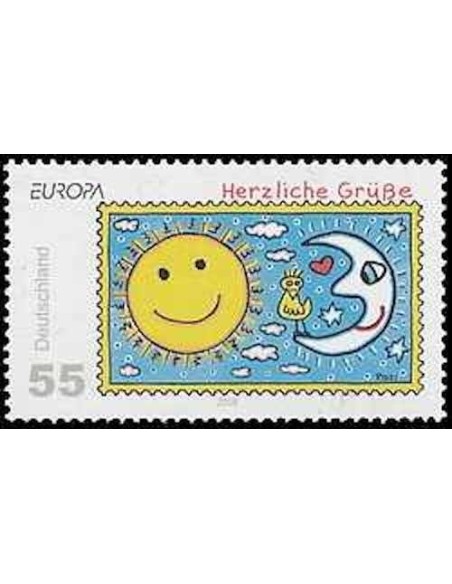 Timbre Poste Europa Allemagne N° 2487 N** philatelie foxtimbre