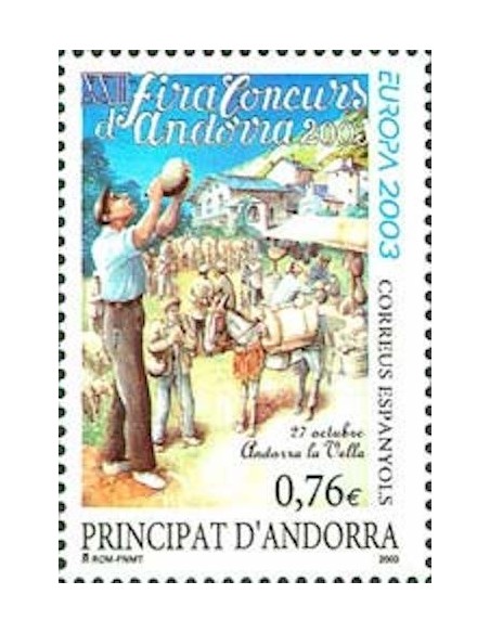 Andorre espagnol N° 0291 N**