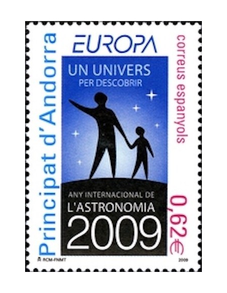 Timbre Poste Europa Andorre espagnol N° 0351 N** philatelie foxtimbre