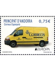 Timbre Poste Europa Andorre espagnol N° 0391 N** philatelie foxtimbre