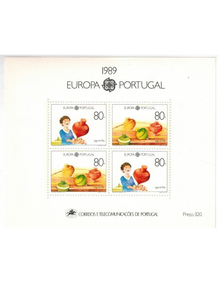 Timbre Poste Europa Portugal N° Bloc 065 N** philatelie foxtimbre