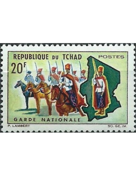 Tchad N° 0102 N**