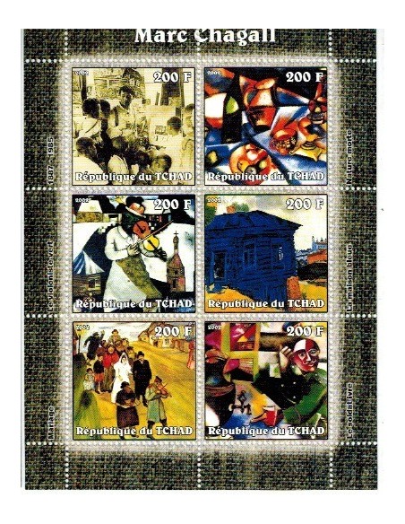 Tchad N° 1397/1402 N**