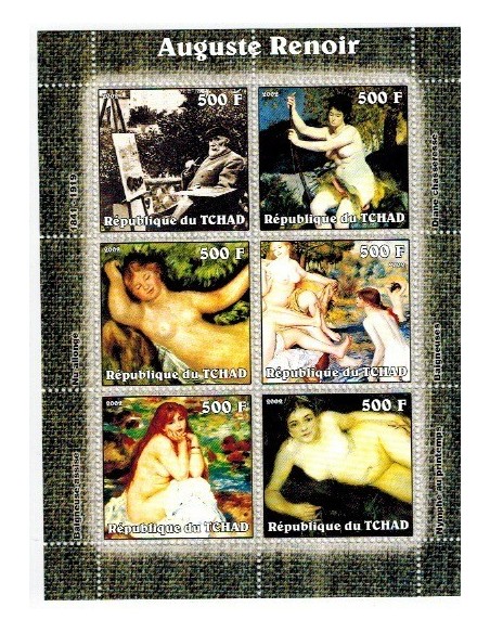 Tchad N° 1457/1462 N**