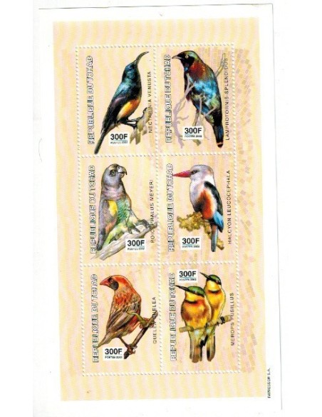 Tchad N° 1487/1492 N**