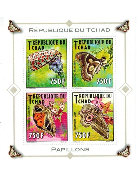 Tchad N° 1587/1590 N**