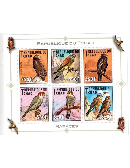 Tchad N° 1591/1596 N**