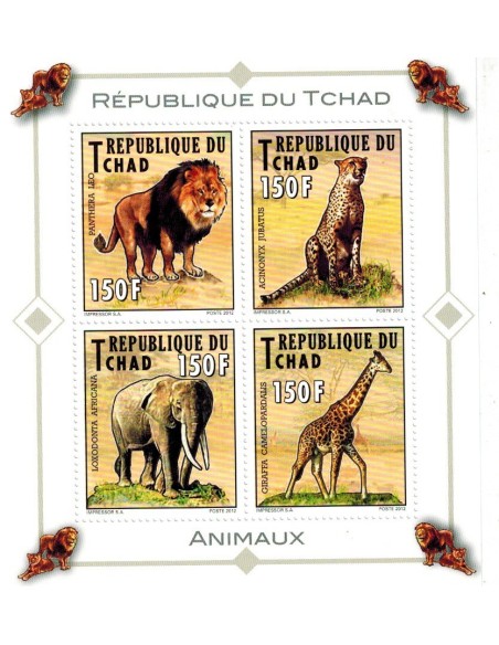 Tchad N° 1599/1602 N**