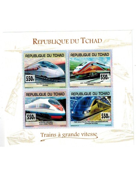 Tchad N° 1647/1650 N**