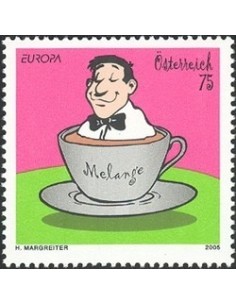 Timbre Poste Europa Autriche N° 2367 N** philatelie foxtimbre