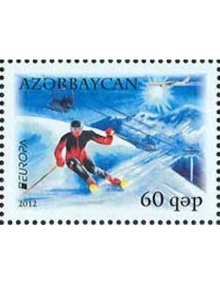 Timbre Poste Europa Azerbaidjan N° 0784 N** philatelie foxtimbre