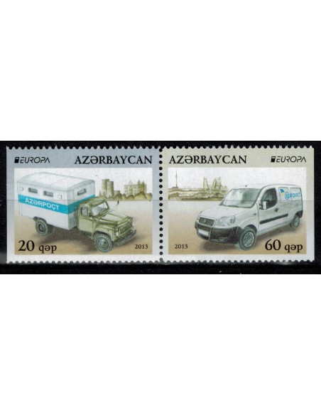 Timbre Poste Europa Azerbaidjan N° 0827a/28a N** philatelie foxtimbre
