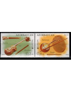 Timbre Poste Europa Azerbaidjan N° 0862a/63a N** philatelie foxtimbre