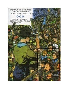 Timbre Poste Europa Belgique BF N° 119 N** philatelie foxtimbre