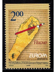 Timbre Poste Europa Bosnie-Herzégovine Serbe N° 0396a N** philatelie foxtimbre