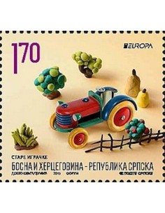 Timbre Poste Europa Bosnie-Herzégovine Serbe N° 0602 N** philatelie foxtimbre