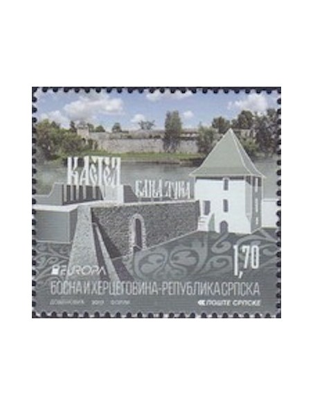 Timbre Poste Europa Bosnie-Herzégovine Serbe N° 0661 N** philatelie foxtimbre