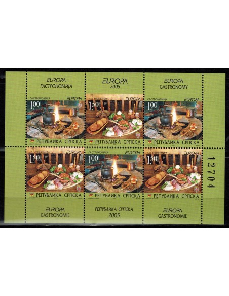 Timbre Poste Europa BH Serbe N° F0304a N** philatelie foxtimbre