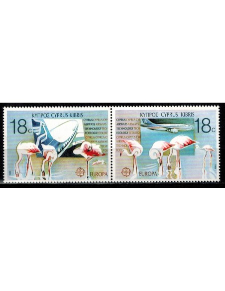 Timbre Poste Europa Chypre N° 0693/94 N** philatelie foxtimbre