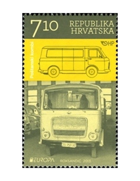 Timbre Poste Europa Croatie N° 1004 N** philatelie foxtimbre