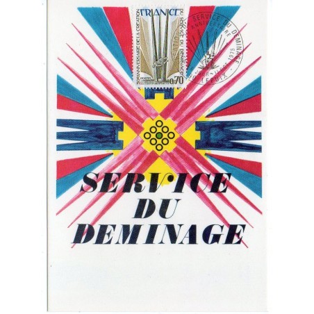 Carte P J du N° 1854