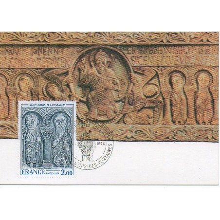 Carte P J du N° 1867