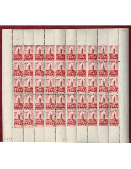 Feuille Complete du N° 0772 X50