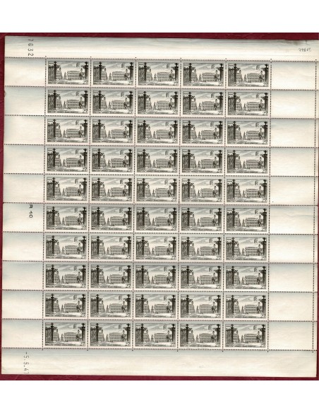 Feuille Complete du N° 0778 X50