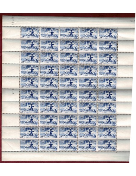 Feuille Complete du N° 0783 X50