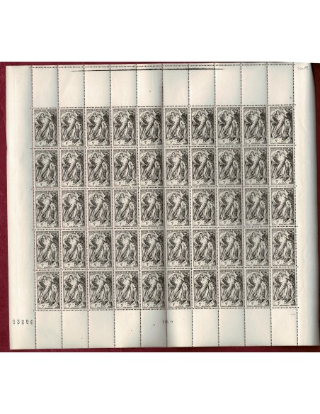 Feuille Complete du N° 0790 X50