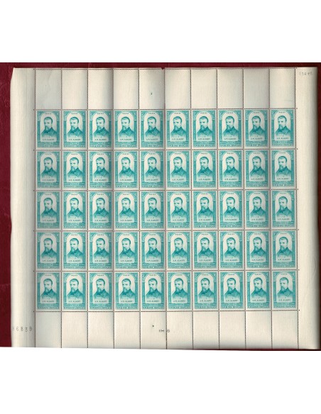 Feuille Complete du N° 0798 X50