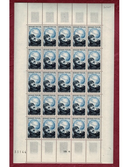 Feuille Complete du N° 0907 X25