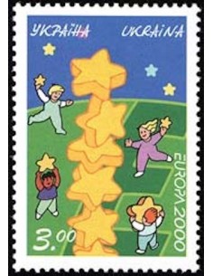 Timbre Poste Europa Ukraine N° 0376 N** philatelie foxtimbre